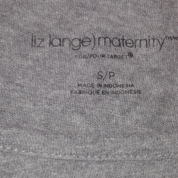 𝅺liz Lange Maternity top size small - Picture 2 of 6